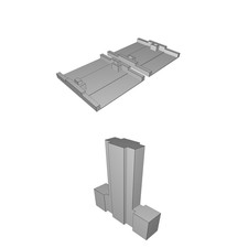 Blocco Connettore per Sinclair ZX Spectrum Microdrive Interfaccia Ricambio