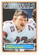 1983 Topps #155 Dan Dierdorf