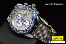 Invicta Pro Diver Unisex Watch w/ Mother of Pearl Dial Chronograph - 40mm, Steel