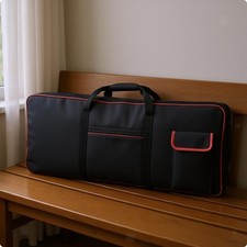 Waterproof Keyboard Case Padded Bag for 61 Keys Portable Oxford Cloth Keyboard