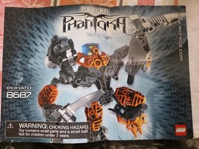 Lego Bionicle Toa Pohatu 8687 With Instructions 