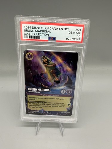 Bruno Madrigal - Undetected Uncle graded PSA 10 for sale on eBay