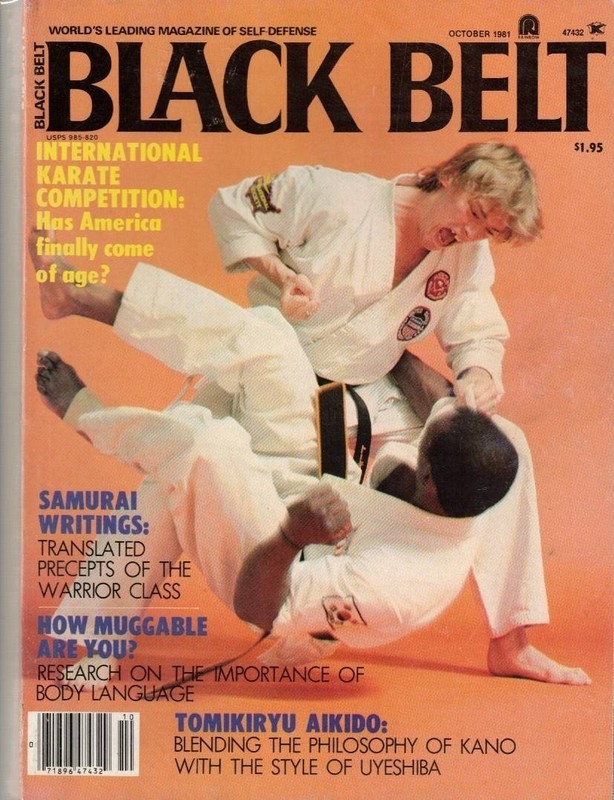 Black Belt Magazine, 1981 October, Tokey Hill & Billy Blanks