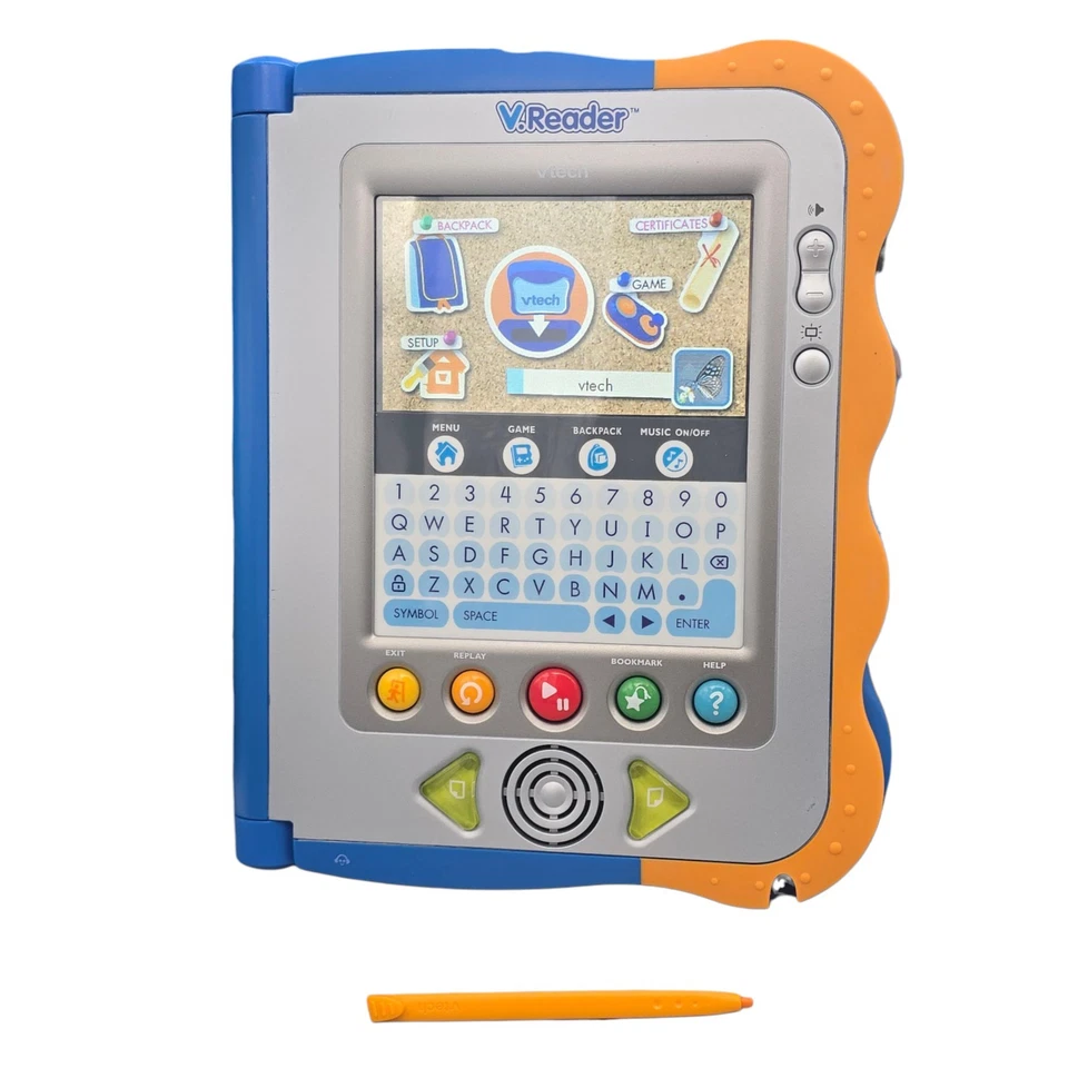 VTech V.Reader System 1156 W Stylus w two sealed games Sponge Bob & Dora Works - Image 2 of 4