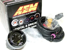 AEM 30-4401 52mm Electronic 0-100psi Oil/Fuel Pressure Gauge Meter