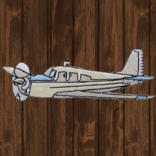 Airplane Embroidered Patch — Iron On