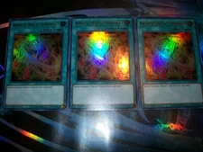 3x Hieratic Seal of Supremacy 1st Edition Ultra Rare GFTP-EN055 Yu-Gi-Oh!