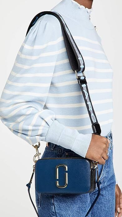 Marc+Jacobs+Women%27s+Snapshot+Camera+Bag+-+New+Blue+Sea+Multi for