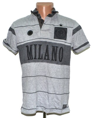 INTER MILAN ITALY 2000'S POLO FOOTBALL SHIRT NIKE #8 SIZE M ADULT