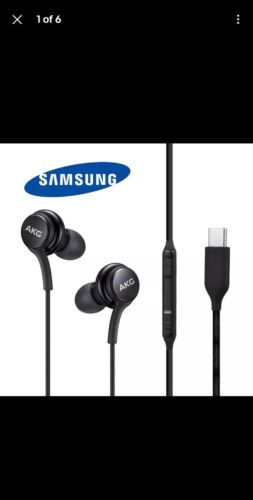 Samsung | AKG | Stereo Earbuds USB-C Braided Cable Earphones Headphones | NEW!