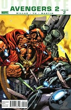 ULTIMATE AVENGERS 2 #2 MISTER CASH SIGNED BY ARTIST LEINIL FRANCIS YU