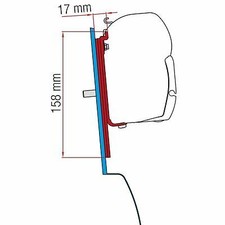 Adapter Brackets Fiamma Ford Custom Nugget for F45 F70 Awnings 98655Z023