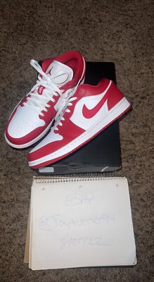 Nike Air Jordan 1 Low “Gym Red” Sz. 9.5 | eBay