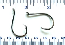 1000 GT 2X Offset Circle Fish Fishing Hooks size 2/0 - bulk 7384