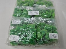 Bulk Lot of 144 Darice Craft Christmas Green Miniature 1" Flocked Teddy Bears