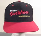 Microsoft Sidewinder Gaming Devices HAT CAP Snapback Vtg 90s Video Games XBOX
