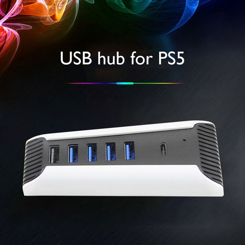 5 Port USB Hub Splitter Extension High Speed Adapter Converter for PS5 - Bild 4 von 12