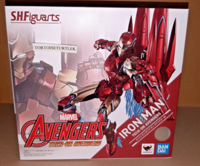 アメコミ BANDAI IRON MAN TECH-ON AVENGERS Bandai S.H.Figuarts Marvel Iron Man Tech on Avengers Action Figure