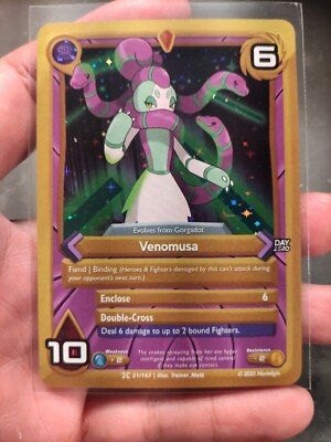 Nostalgix TCG Kickstarter Day Zero RARE HOLO FOIL VENOMUSA 
