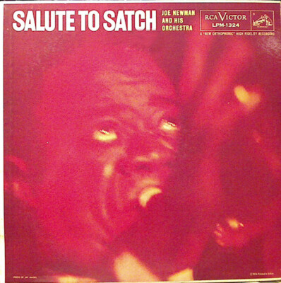 Joe Newman And His Orchestra - Salute To Satch 1956 LP, Album RCA Victor LPM-132