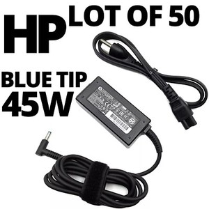 Original Viel 50 HP 45W Netzteil Blaue Spitze Laptop Ladegerät 4.5mm & Cord