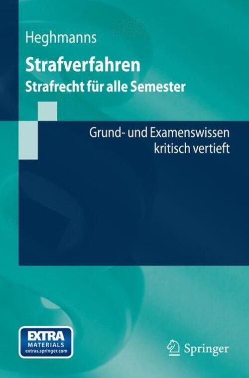Thumbnail - Strafverfahren Michael Heghmanns Taschenbuch Springer-lehrbuch