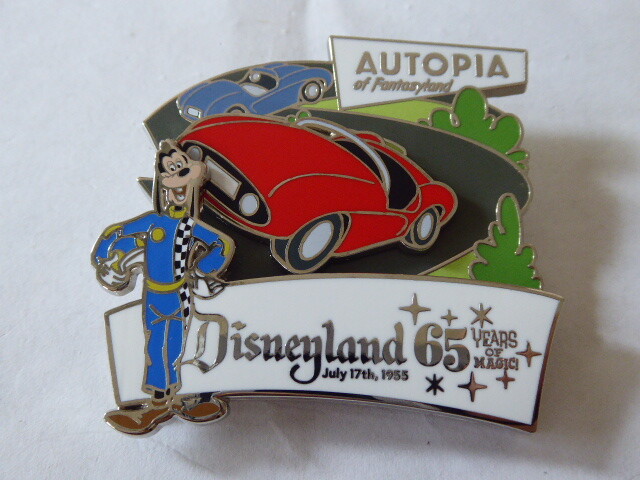 Disney Trading Pins 141460 Disneyland 65th Anniversary Autopia | eBay
