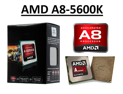 AMD A8-5600K Quad Core Prozessor 3,6 - 3,9GHz, Sockel FM2, 100W CPU