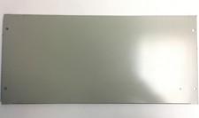 Large Gray Metal Plate 17" L x 8.75" W x .75" D