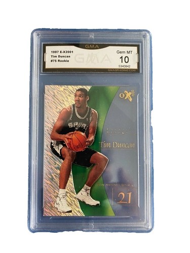 1997-98 Topps Tim Duncan #115 Rookie Card RC San Antonio Spurs NM