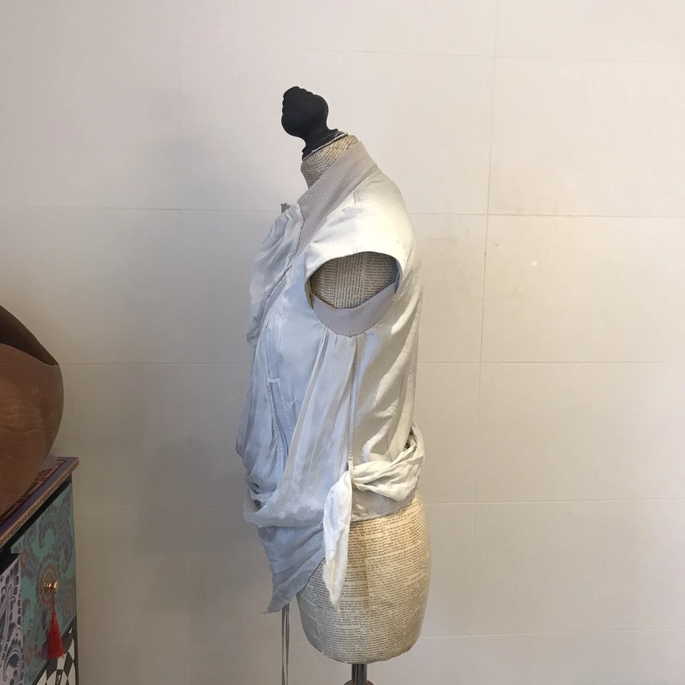 Chaleco/chaleco top de seda Rick Owens Foto 4 de 4