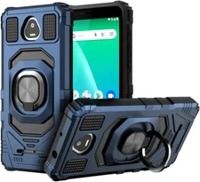 For Schok Volt SV55 Hard Hybrid Magnetic Ring Kickstand Case Cover