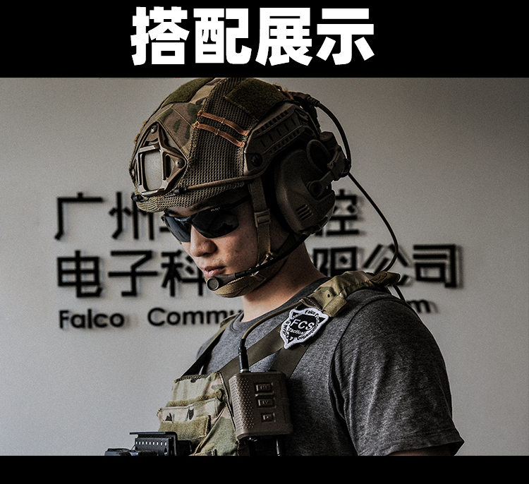 GOTOTOP Casque Moto avec PTT Casque de moto casque casque militaire