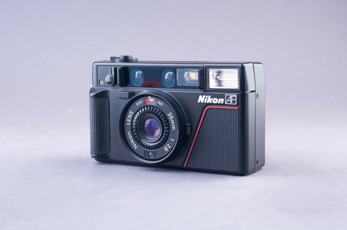 Nikon L35AF ISO1000 35mm Point and Shoot Film Camera | eBay
