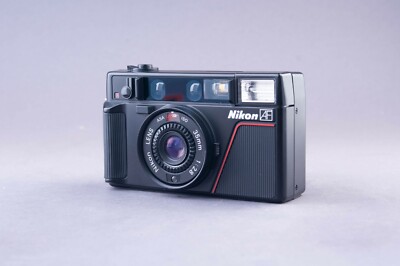 Nikon L35AF ISO1000 35mm Point and Shoot Film Camera | eBay