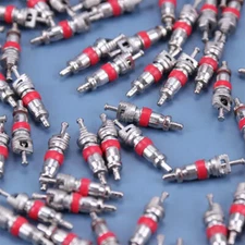 Zinc Tire Valve Cores - Fits all Schrader (Universal) Valve Stems - 50 or 100 pk