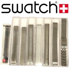 MINT Swatch Steel Flexible Silver Bracelet 18...