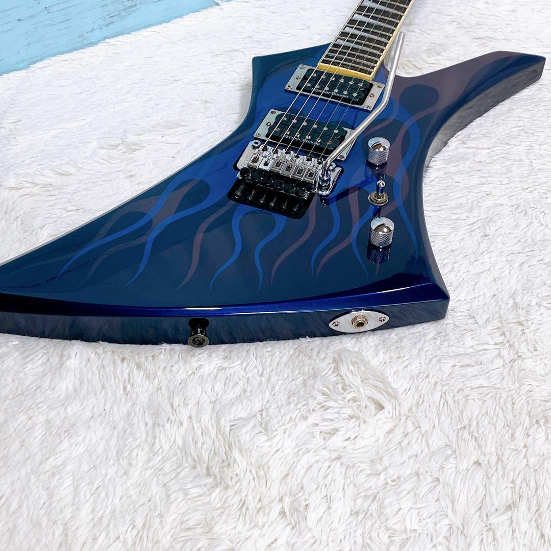 Jackson Stars Made in Japan Kelly Red Ghost Flame From Japan Jackson Stars Made in Japan Kelly Red Ghost Flame From Japan
