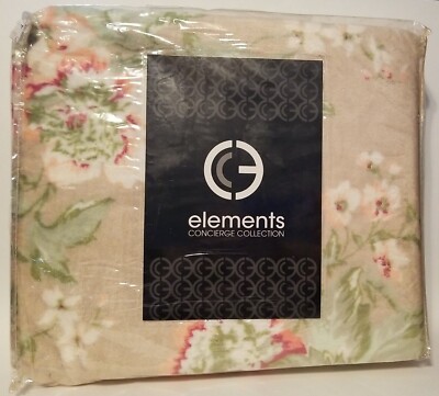 Throw Blanket Isola Bela-Blush HSN Elements Concierge Collection Velvet Plush