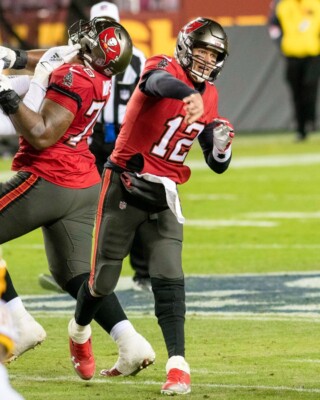 Tom Brady Color 8x10 Tampa Bay Buccaneers