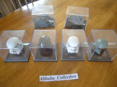 LOT CASQUE VAISSEAU FAUCON MILLENIUM JEDI STAR WARS STORMTROOPER BOBA FETT DARTH - Photo 1/4