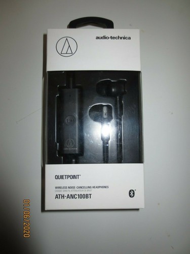 Audio-Technica ATH-ANC100BT QuietPoint Wireless Noise-Cancelling Headphones  NEW | eBay