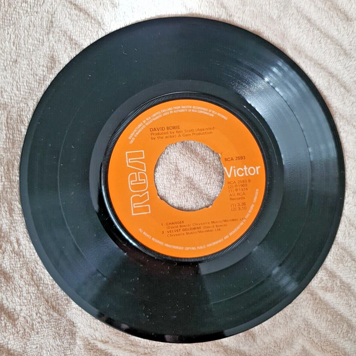 David Bowie - Space Oddity 7 Inch Vinyl Record | EBay