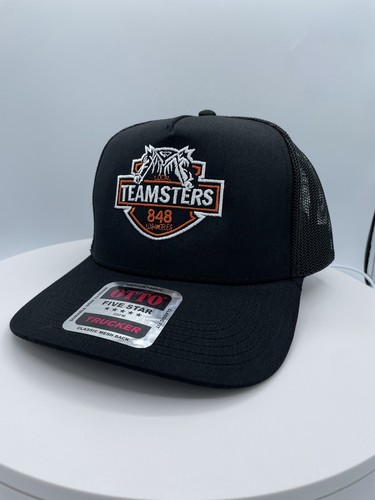 Cappello ricamato personalizzato Teamsters. Inviaci il tuo numero di unione da ricamare - Foto 2 di 6