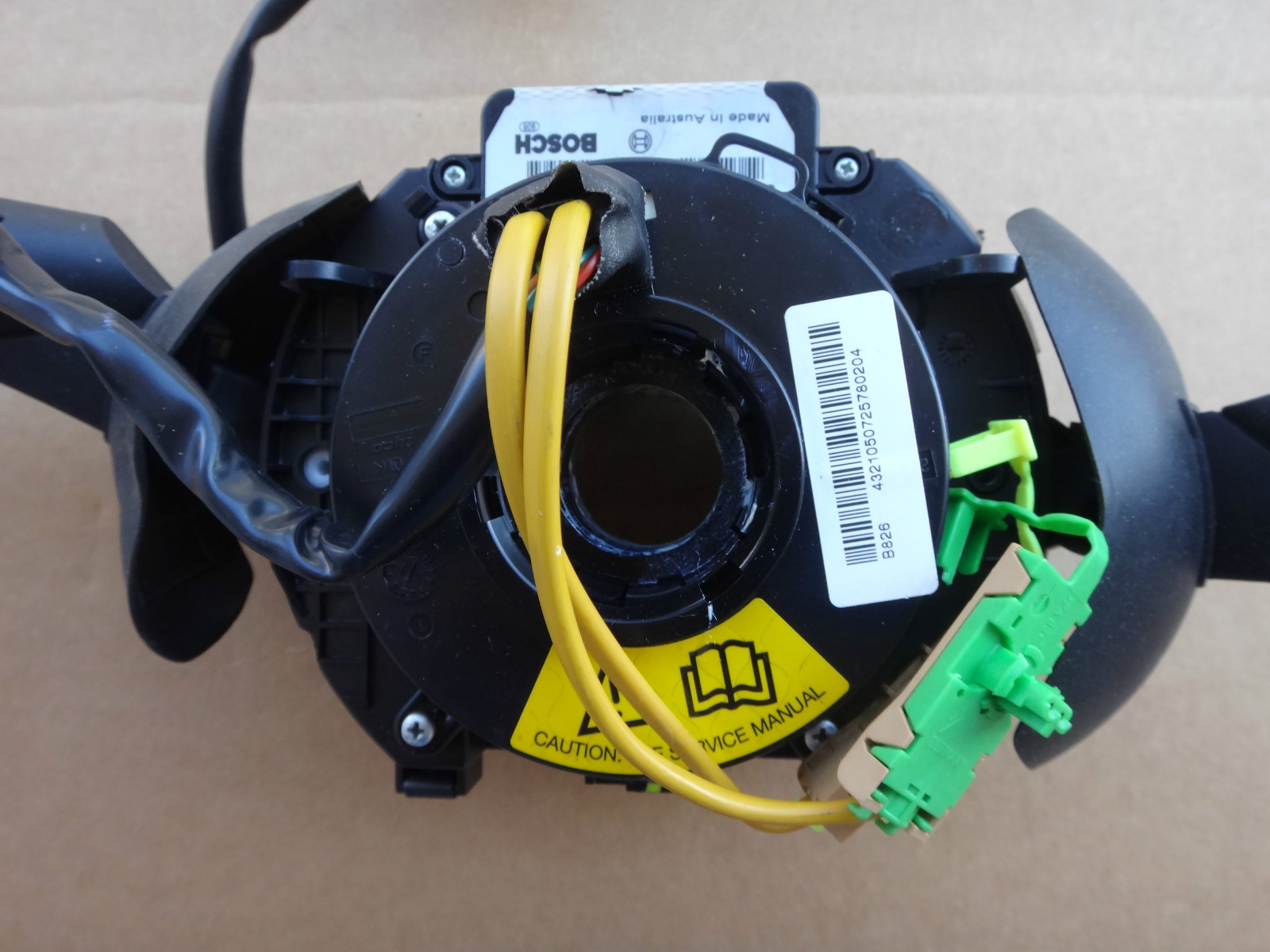 MASERATI  GT   STEERING COLUMN  SWITCH  WITH PART NO 000188224 NEEDS REPAIR 
