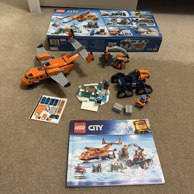 Lego City Arctic Set 60196 Arctic Supply Plane Sabre Tooth Tiger