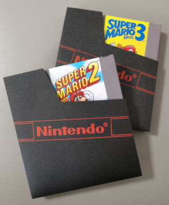 Nintendo 2 Super Mario Spiele: 1xSuper Mario 2 & 1xSuper Mario 3 wie Unbespielt
