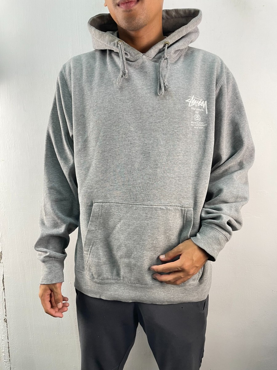 Stüssy グレー フーディー XL Stussy Vintage Hoodie Big Logo Y2K Gray Men's L Size Baggy | eBay
