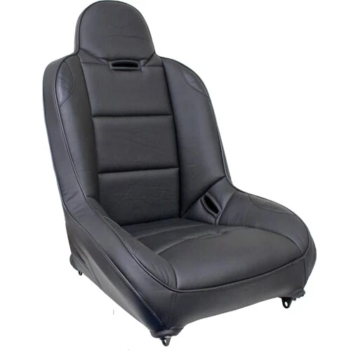 EMPI Off Road Suspension Seat Black Vinly with Carbon Fiber Look
