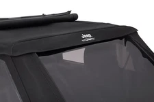 Bestop 5645235 Jeep® Branded Trektop - '07-18 Wrangler JK 2-Door (Black Diamond)